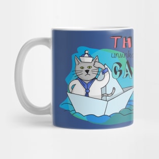 Sam, the unsinkable Cat Mug